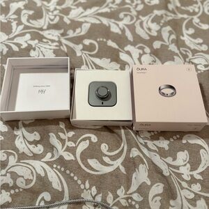 Oura Smart Ring in Silver-oura4 size 8